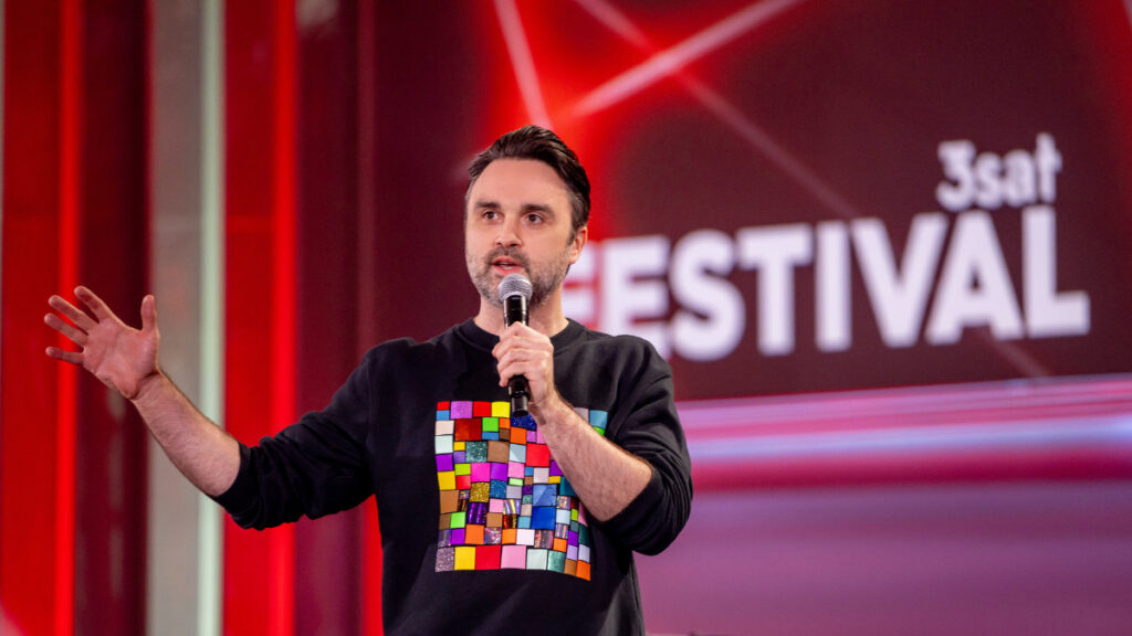 Dr. Pop beim 3sat Festival