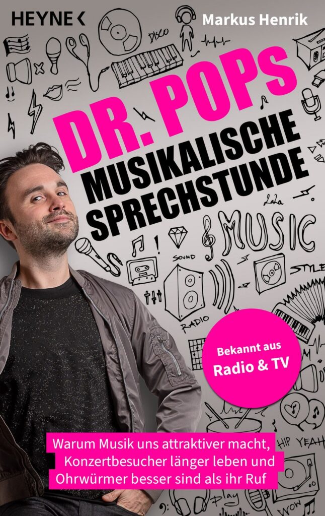Buchcover „Dr. Pops musikalische Sprechstunde“